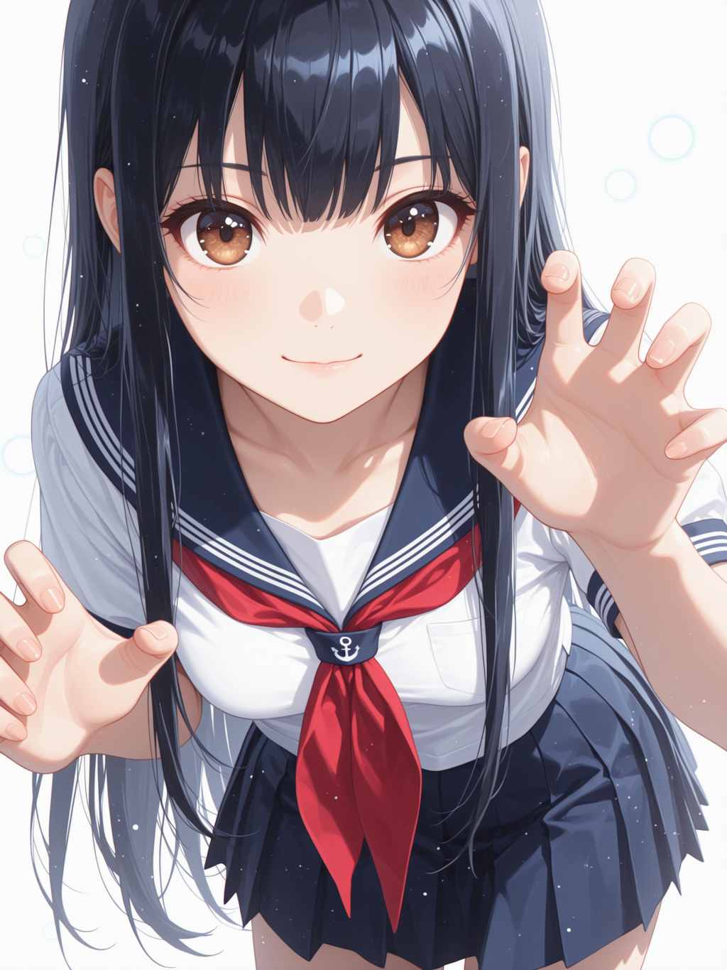 よその子　黒髪ちゃん