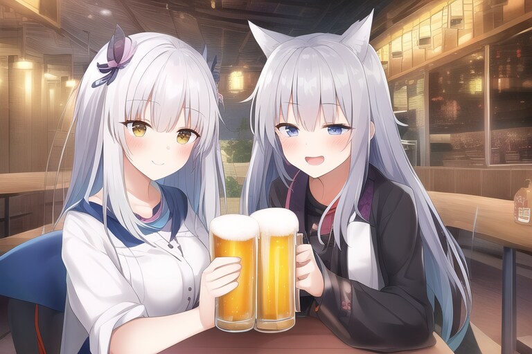 銀狐様、居酒屋に行く
