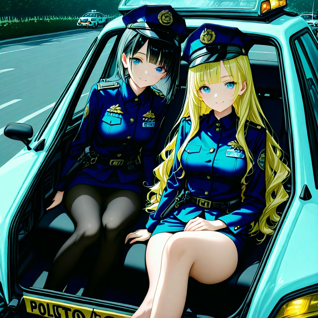 未来のパトカー | の人気AIイラスト・グラビア