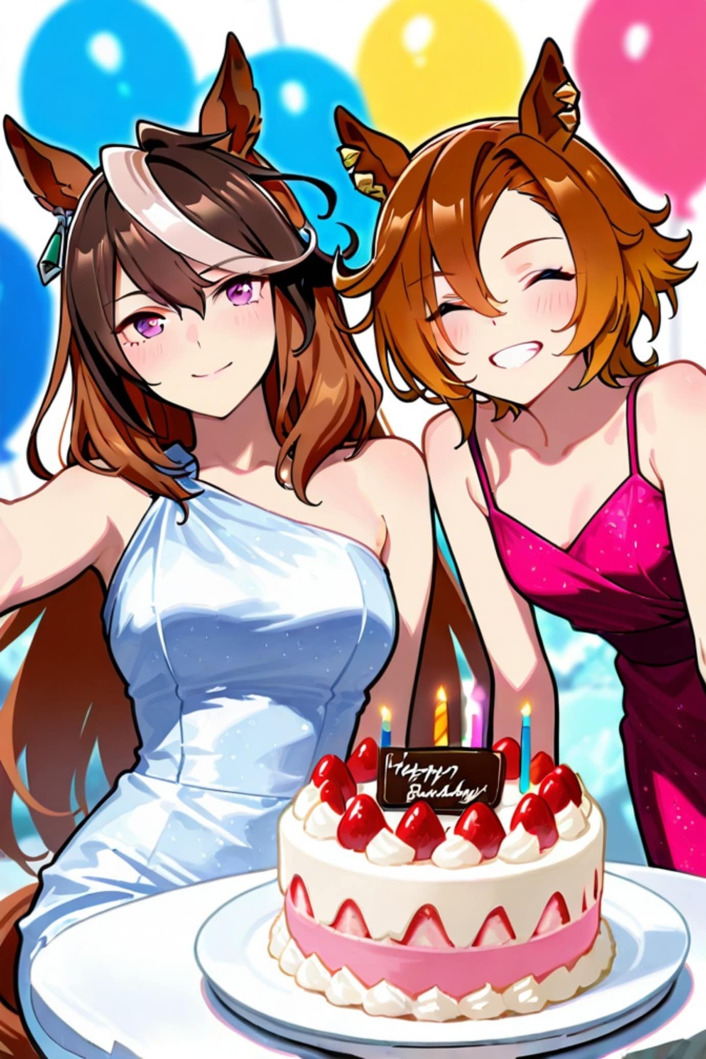 お誕生日のウマ娘🎂 | の人気AIイラスト・グラビア