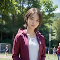 英愛女学館大学⑤②…陸上部⑤ 2枚目