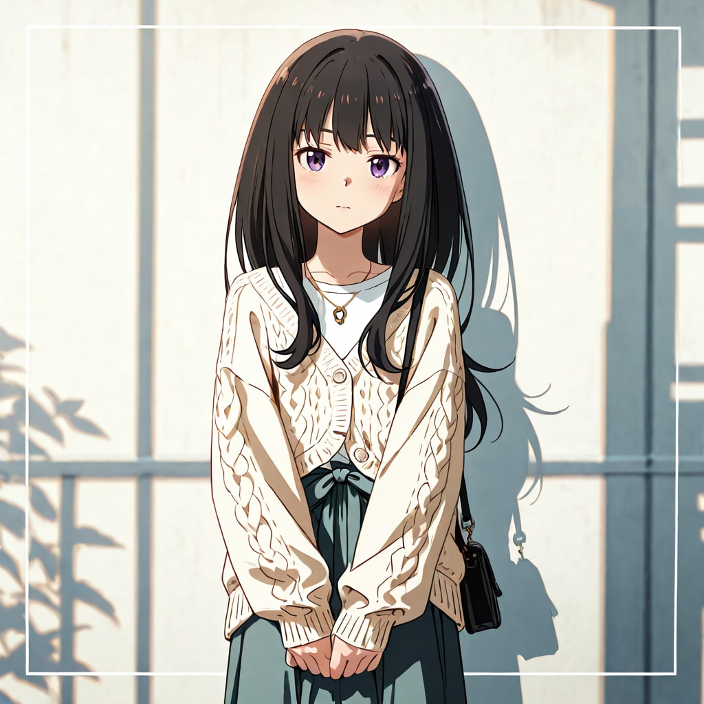 トリガー入りの究極プロンプトを作る為に試しにED私服を再現して着せてみた