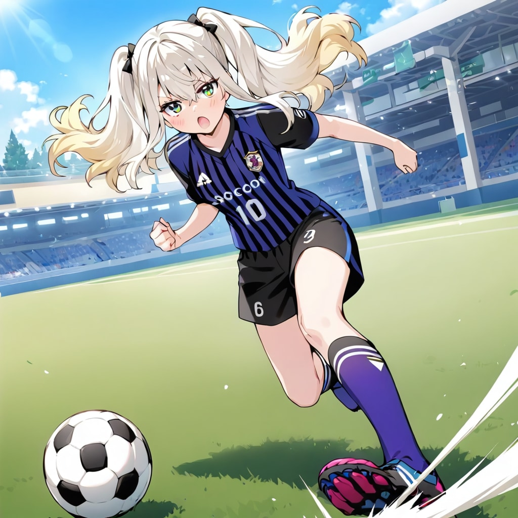 サッカーの子
