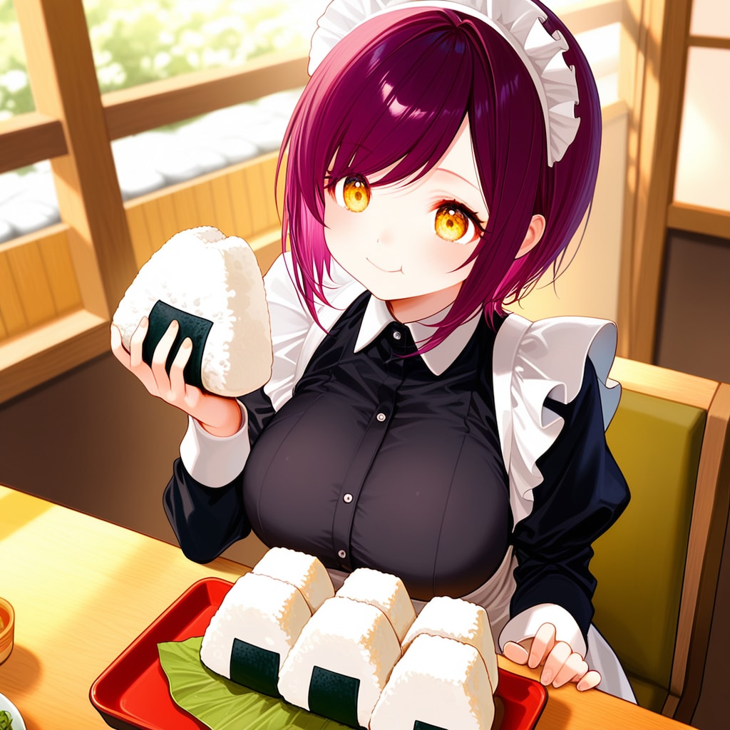 こんにちは（挨拶メイドの芽衣ちゃん）