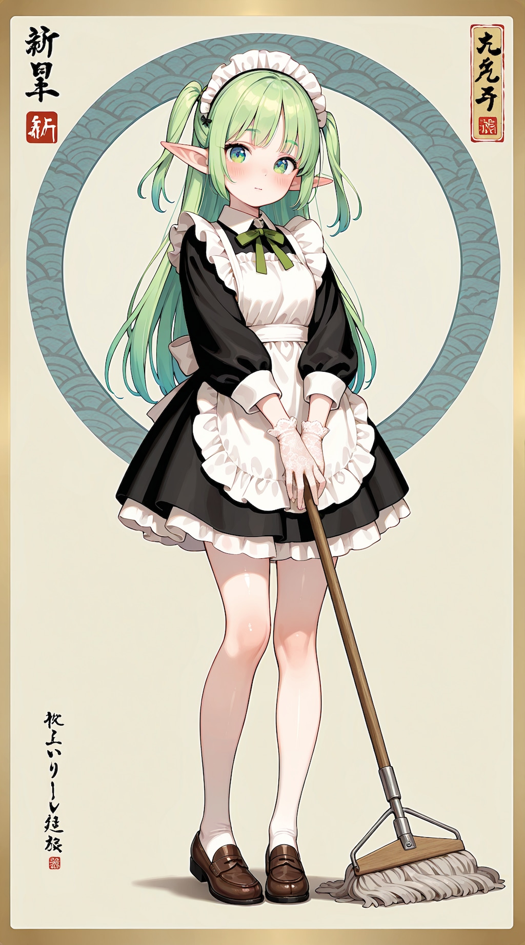 エルフのメイドさん 1