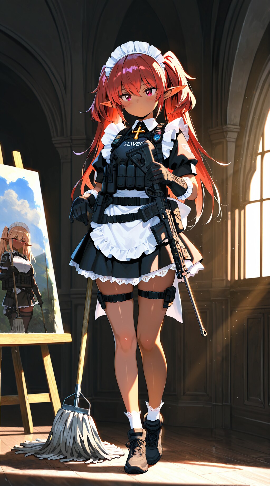 エルフのメイドさん 1