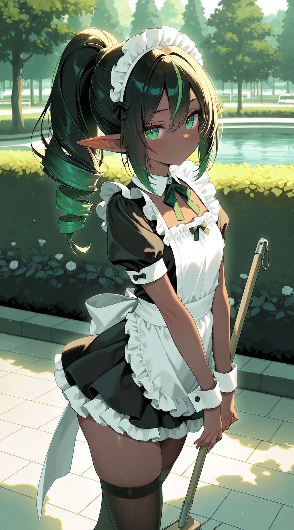 エルフのメイドさん 1