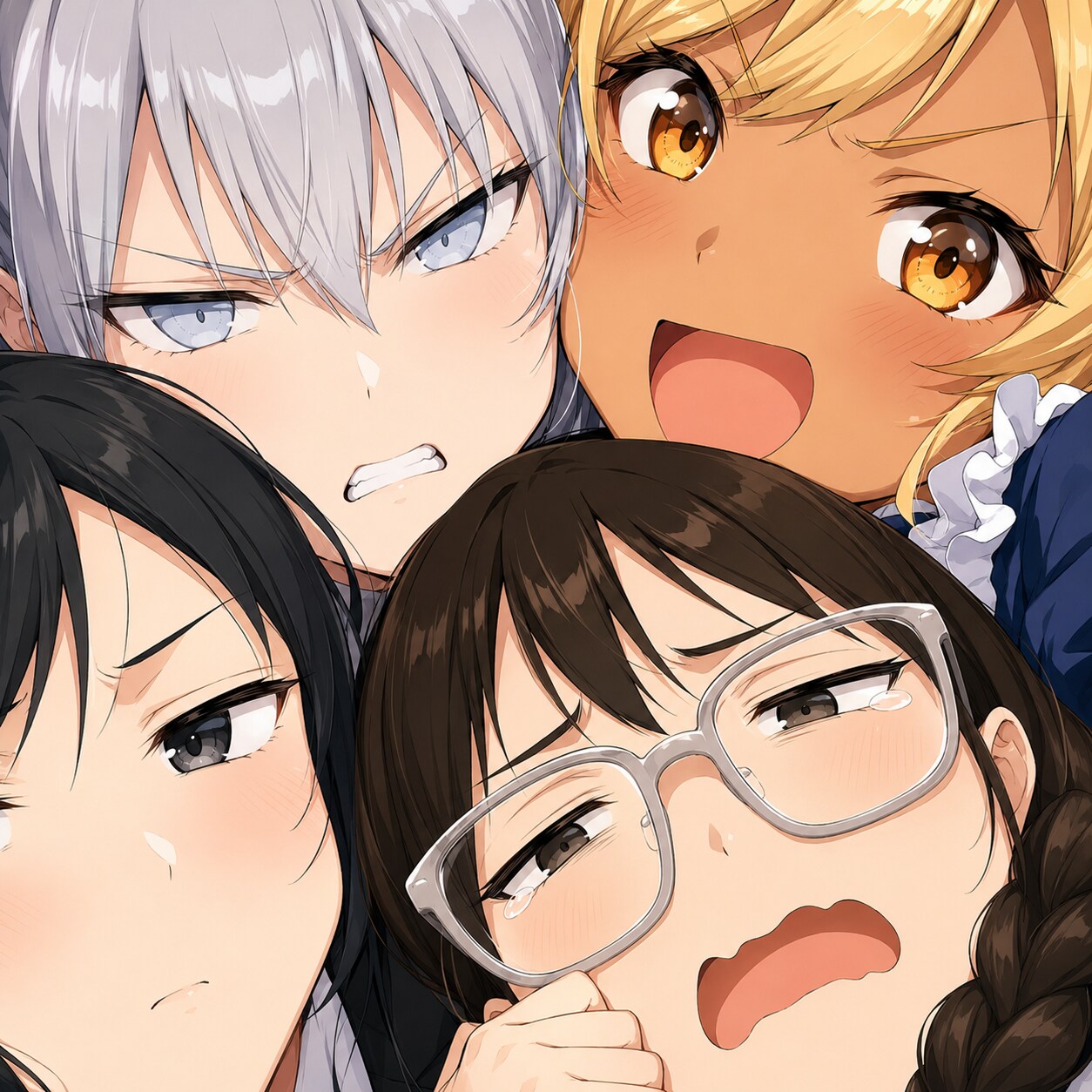 どアップ！