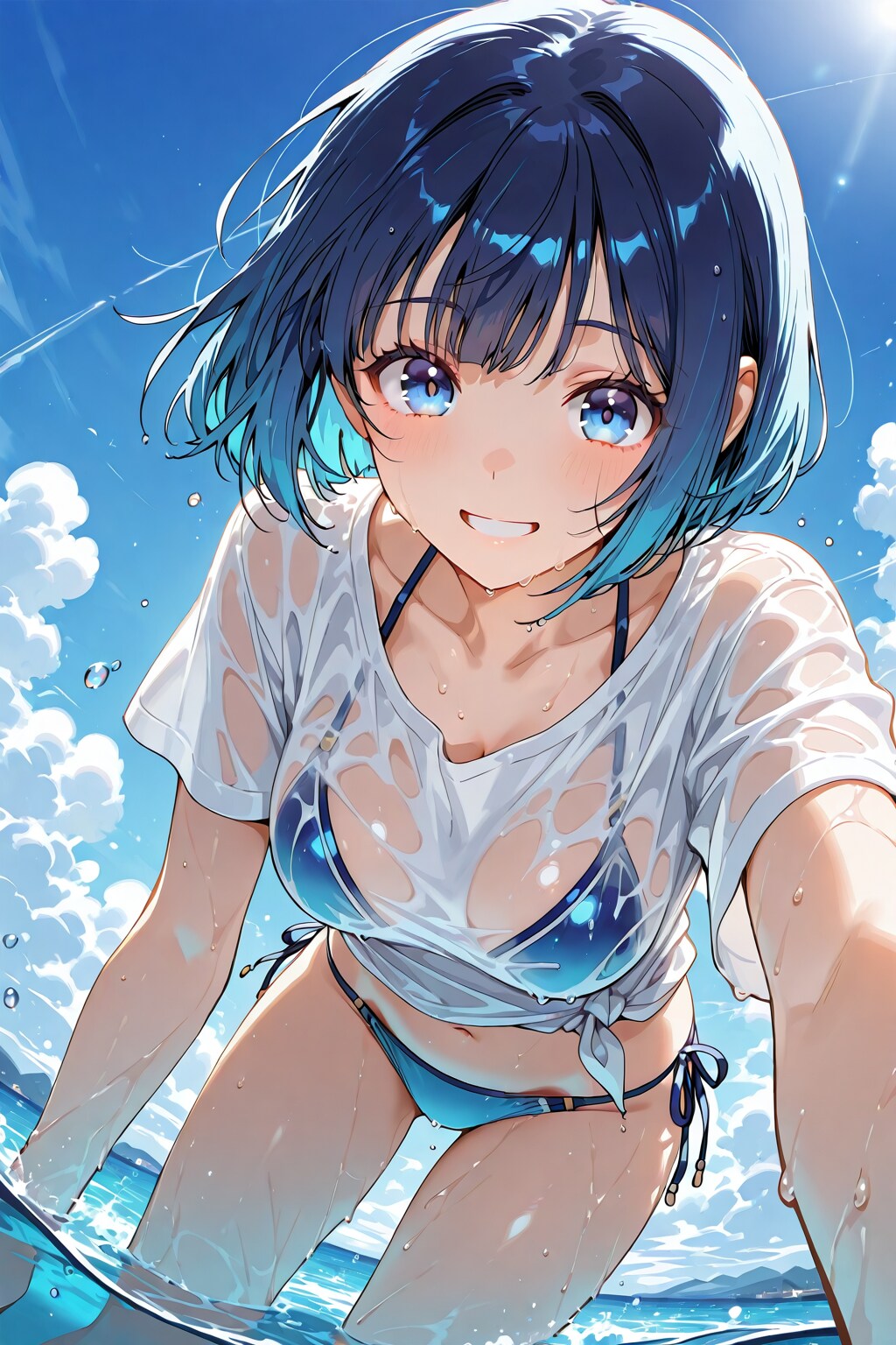 空と海とWAVEちゃん