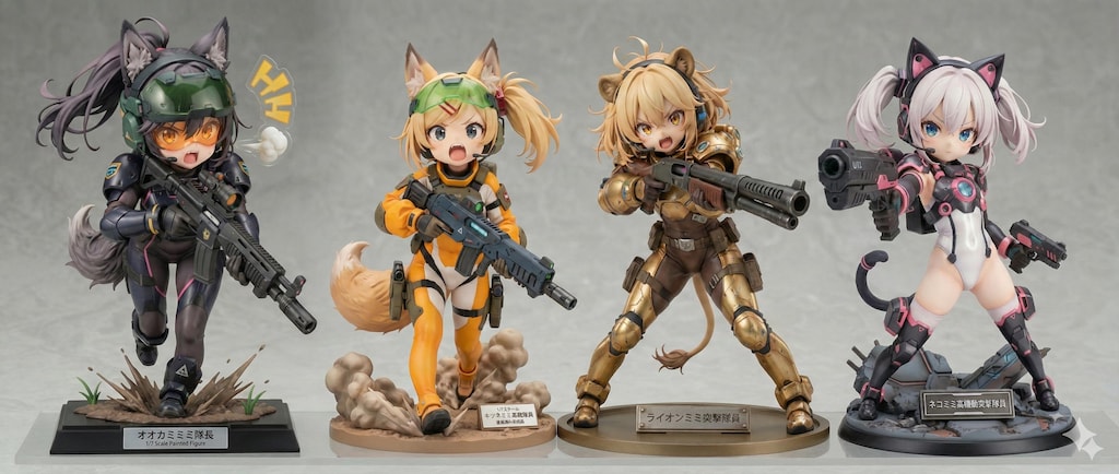 ケモミミパワードスーツ企画、開始です！