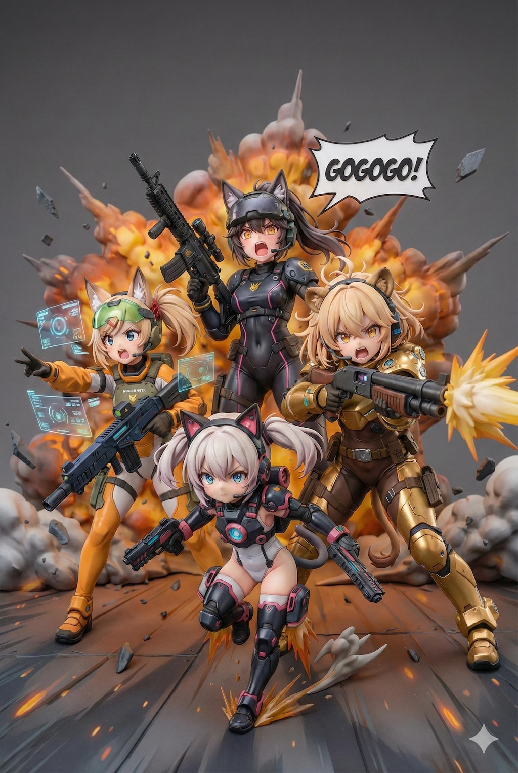 ケモミミパワードスーツ企画、開始です！