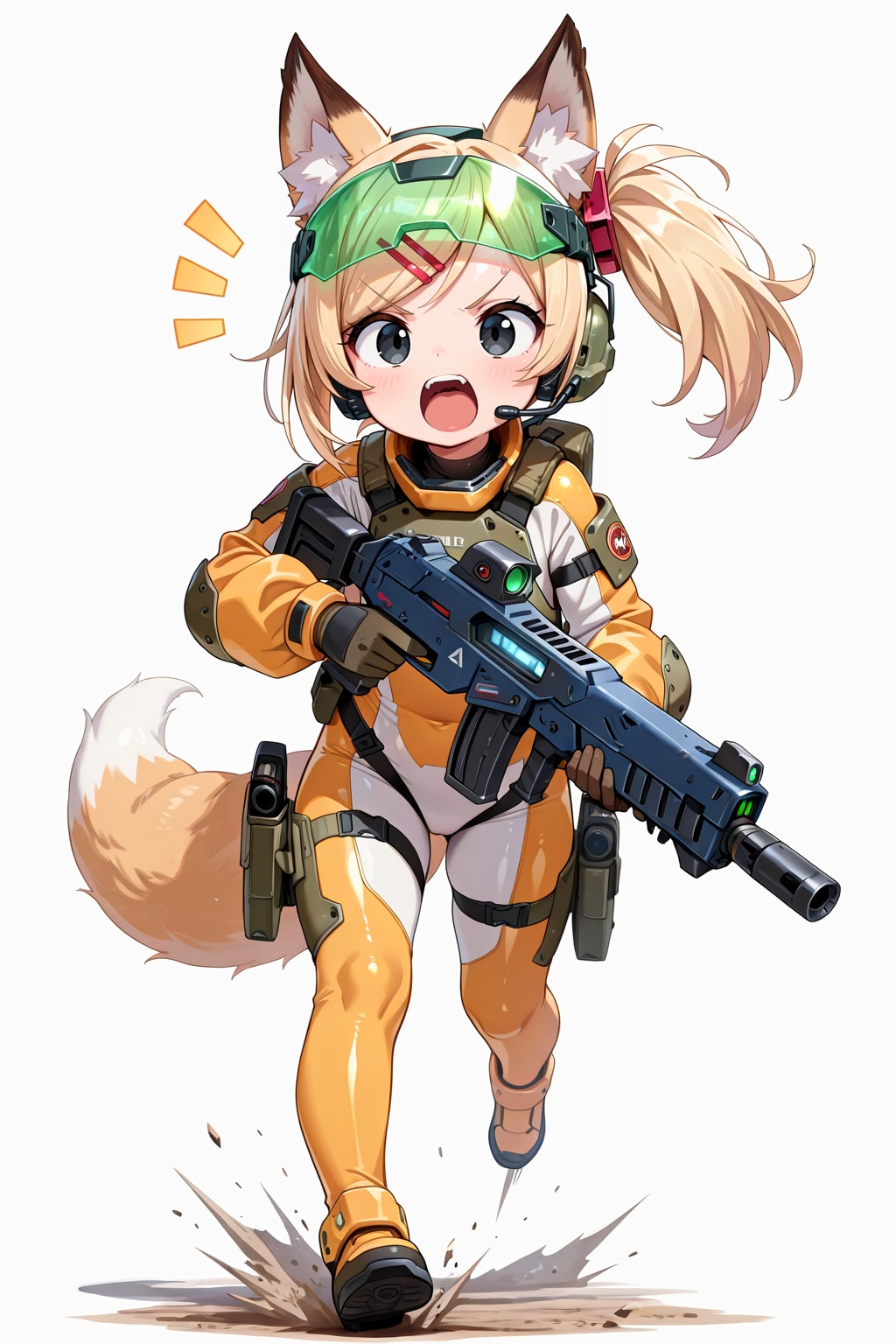 ケモミミパワードスーツ企画、開始です！