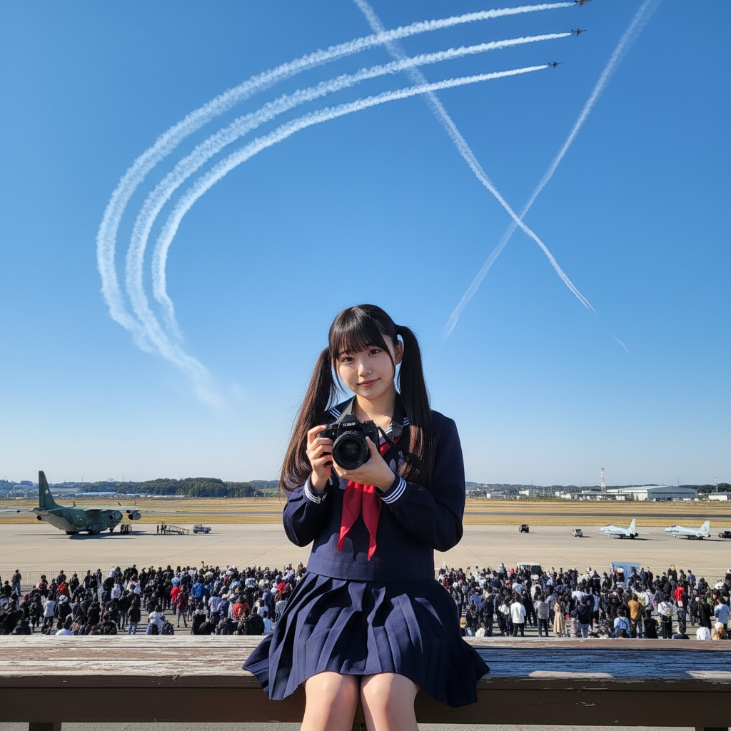 黒ツイさん。航空ショー