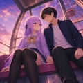 デートするツンデレ女の子 10枚目