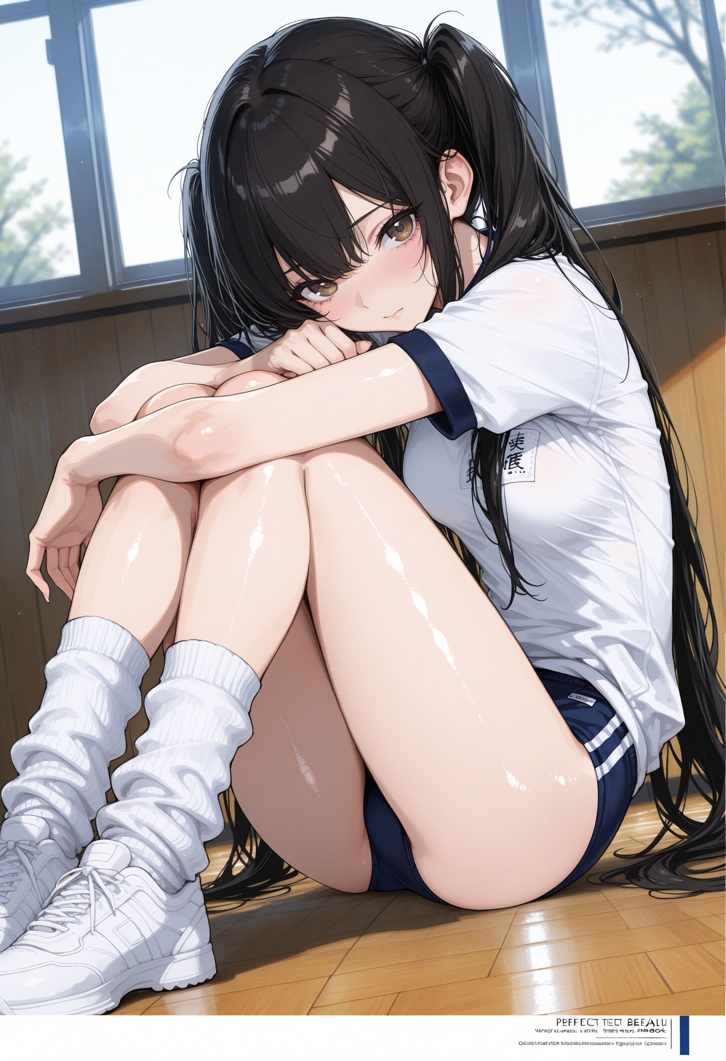 今日の体育は見学