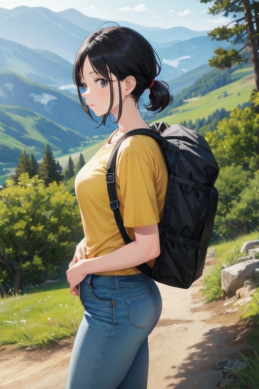 ハイキングおばさん