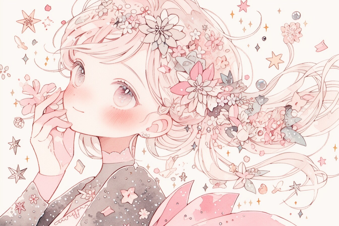 花をまとう