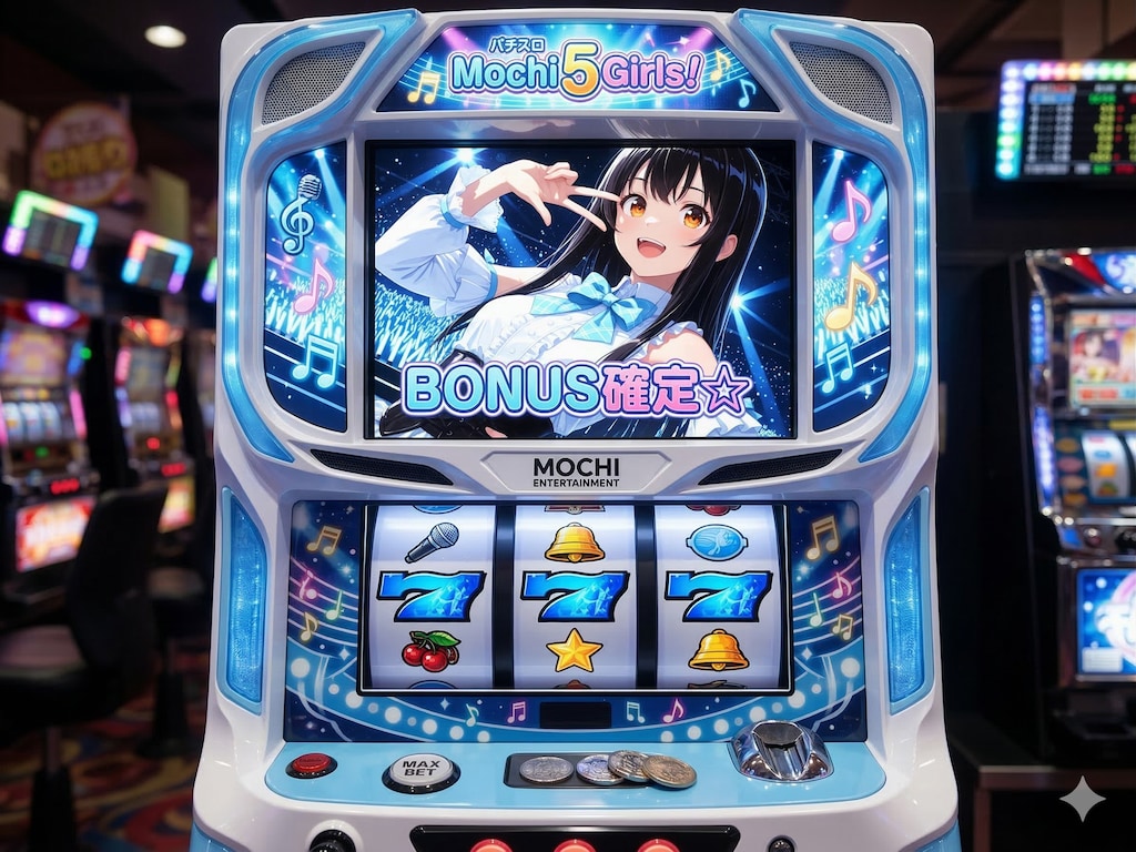 パチスロ Mochi 5 Girls！-大星ふうver.