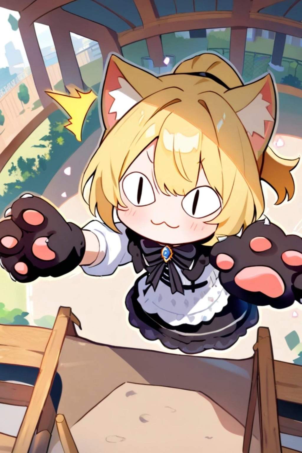 猫目の金髪ちゃん