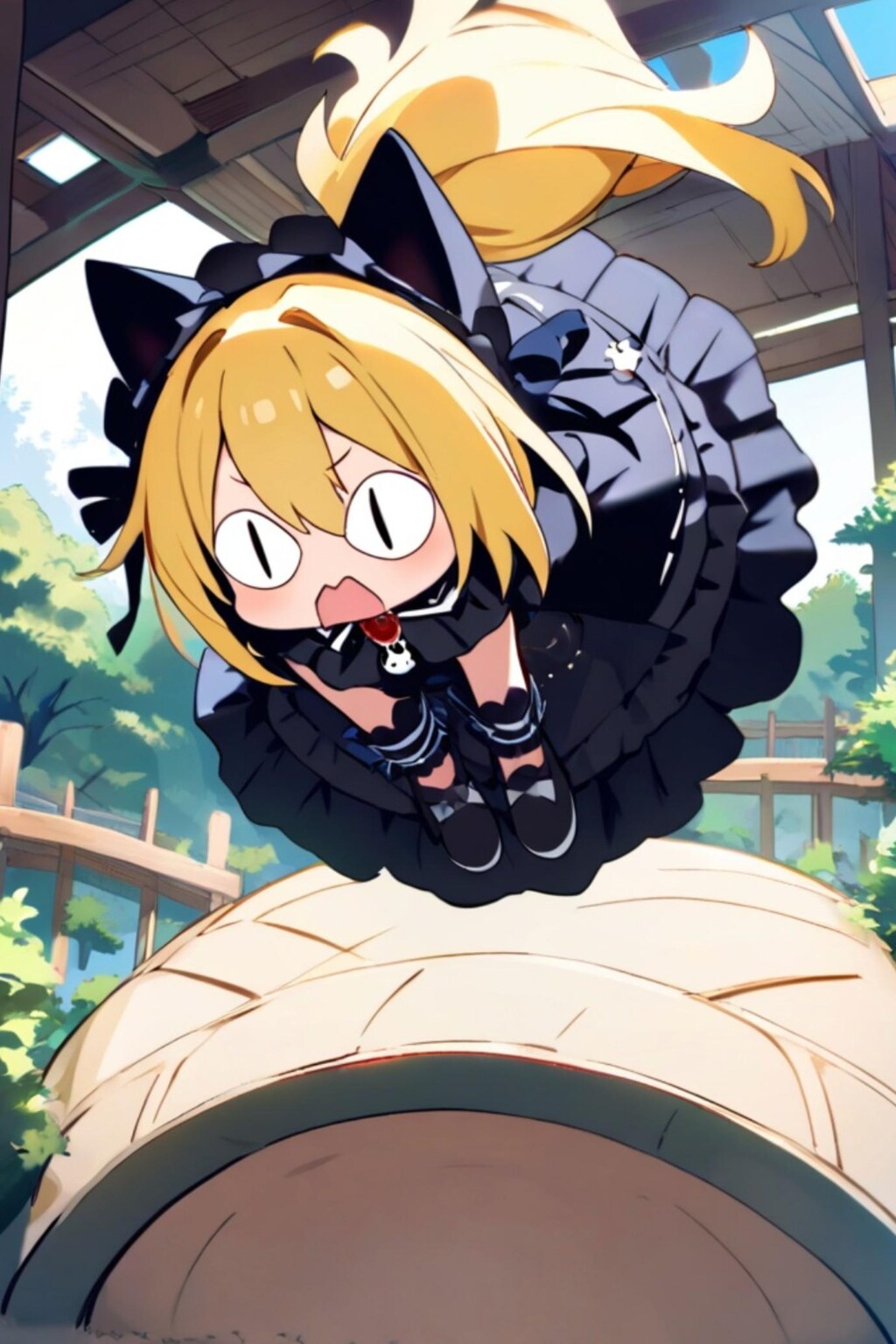 猫目の金髪ちゃん