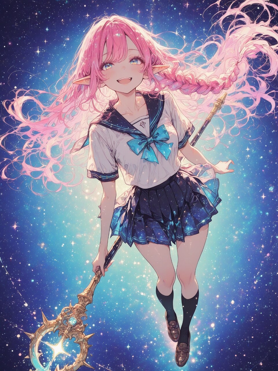 星屑の魔法使い | の人気AIイラスト・グラビア
