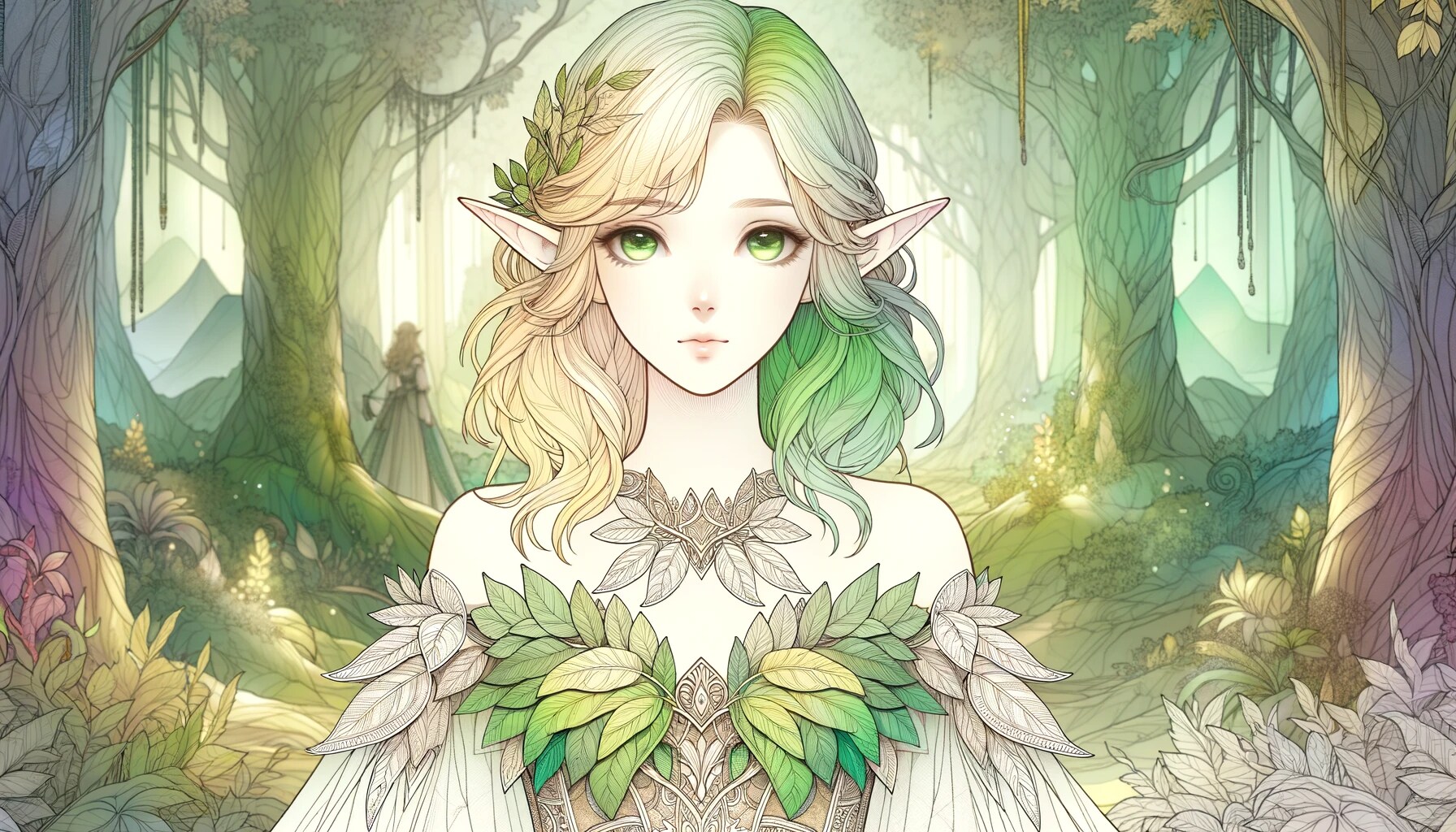 ファンタジーな森のエルフさんDLE