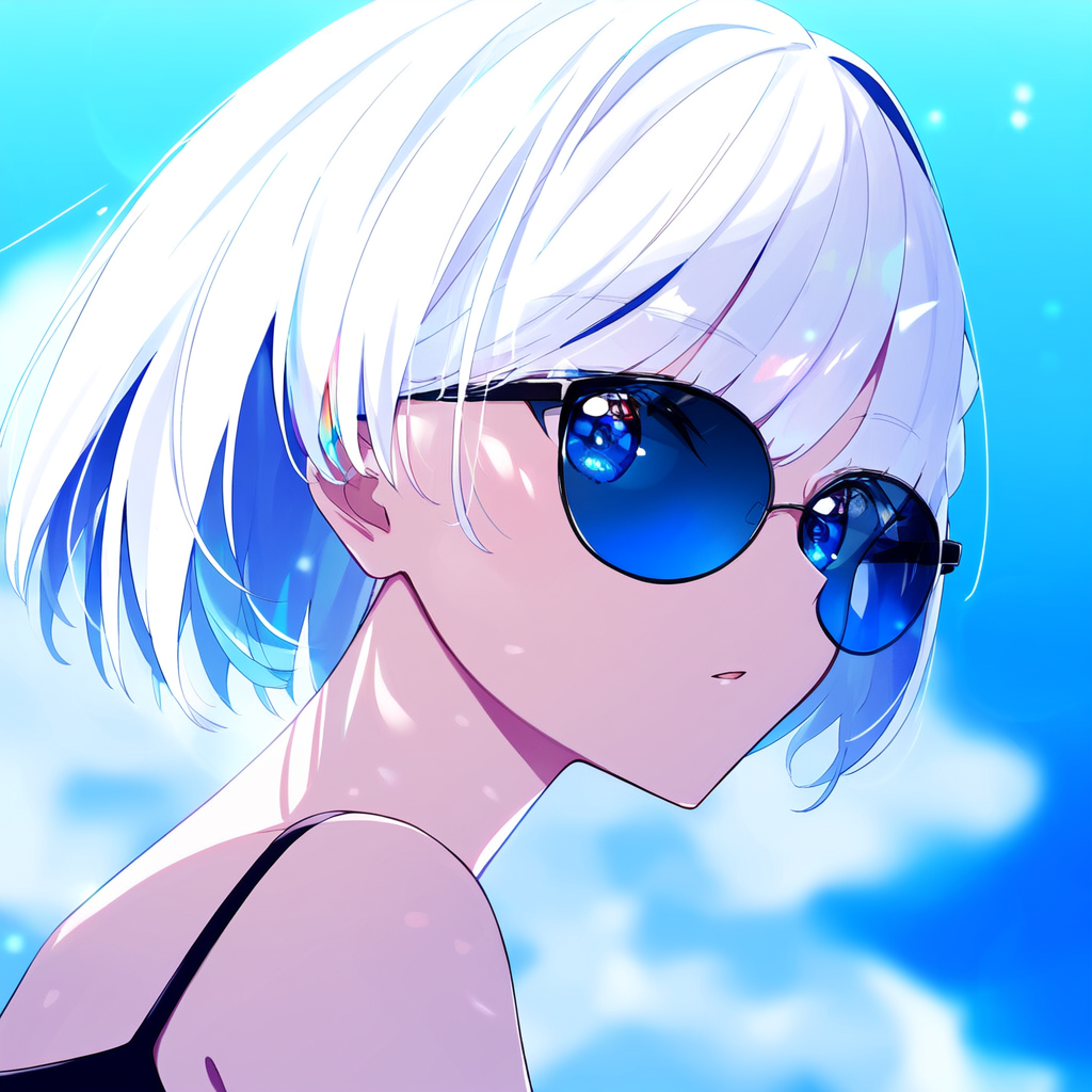 Sunglass 〜Blue Lens〜