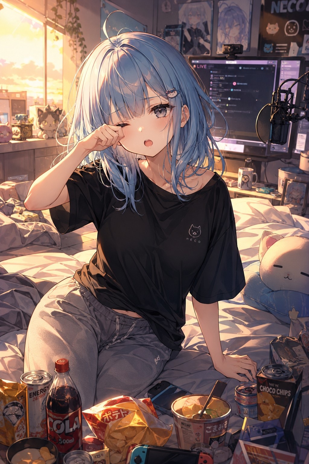 夕方のおはよう