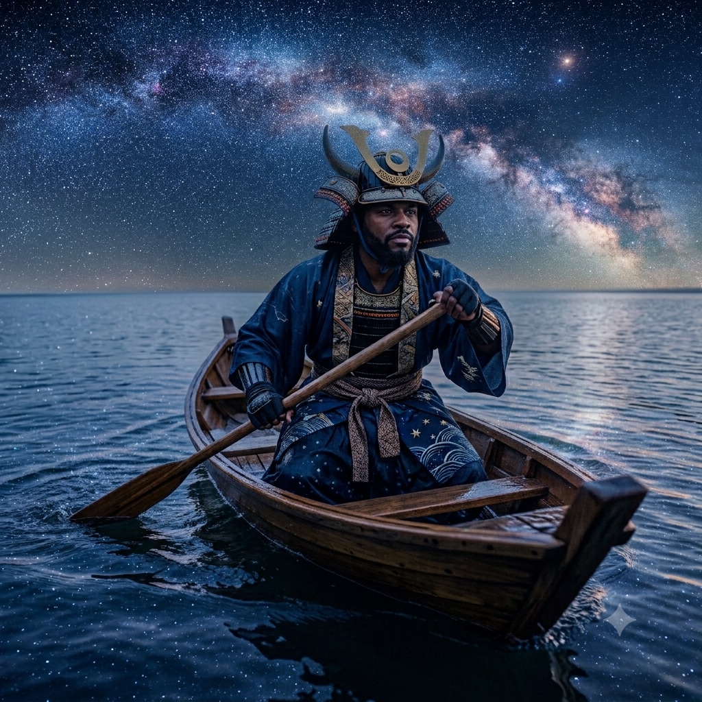天の川を渡る彦星(YASUKEやないかい!!)
