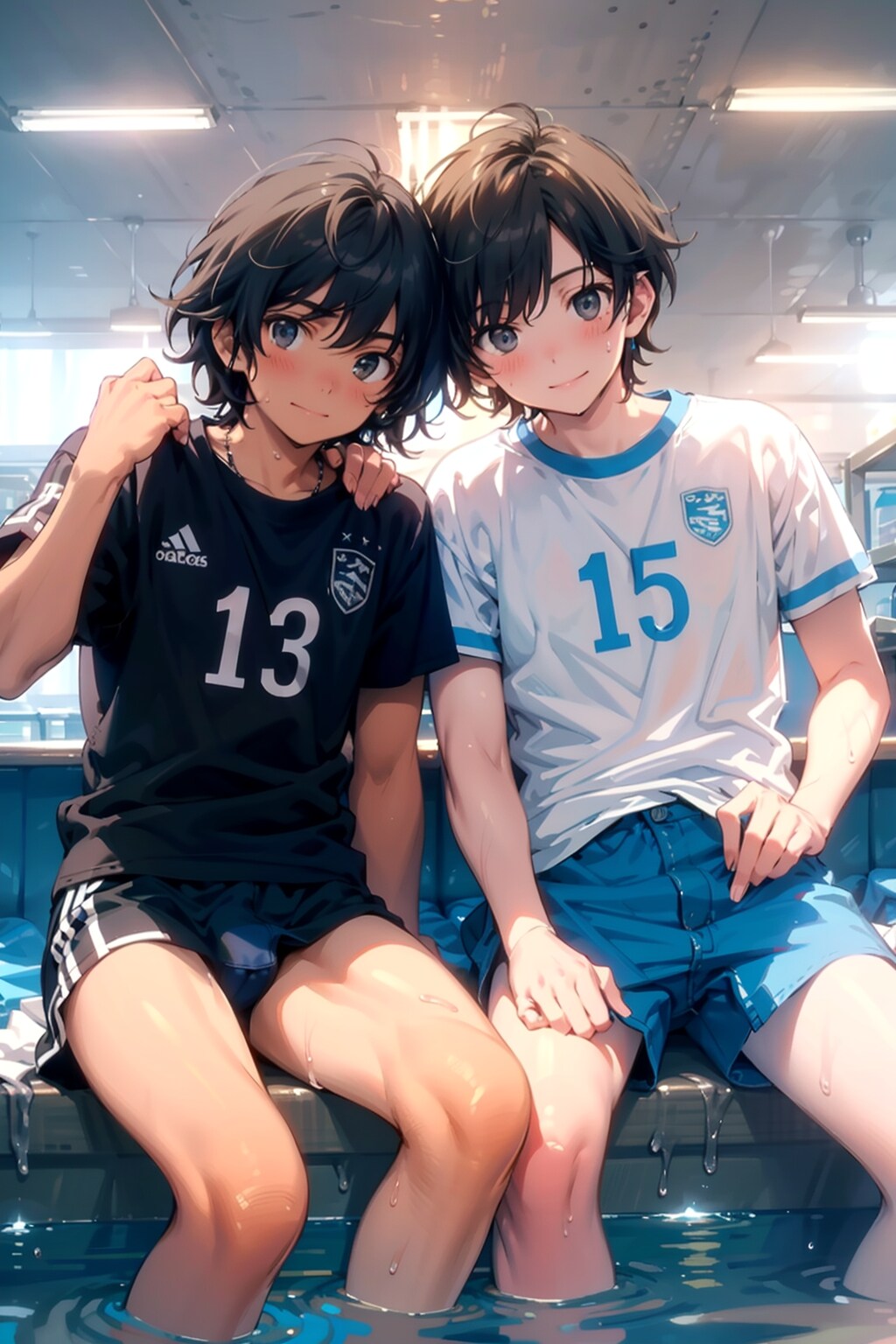 仲良し男の子2人？