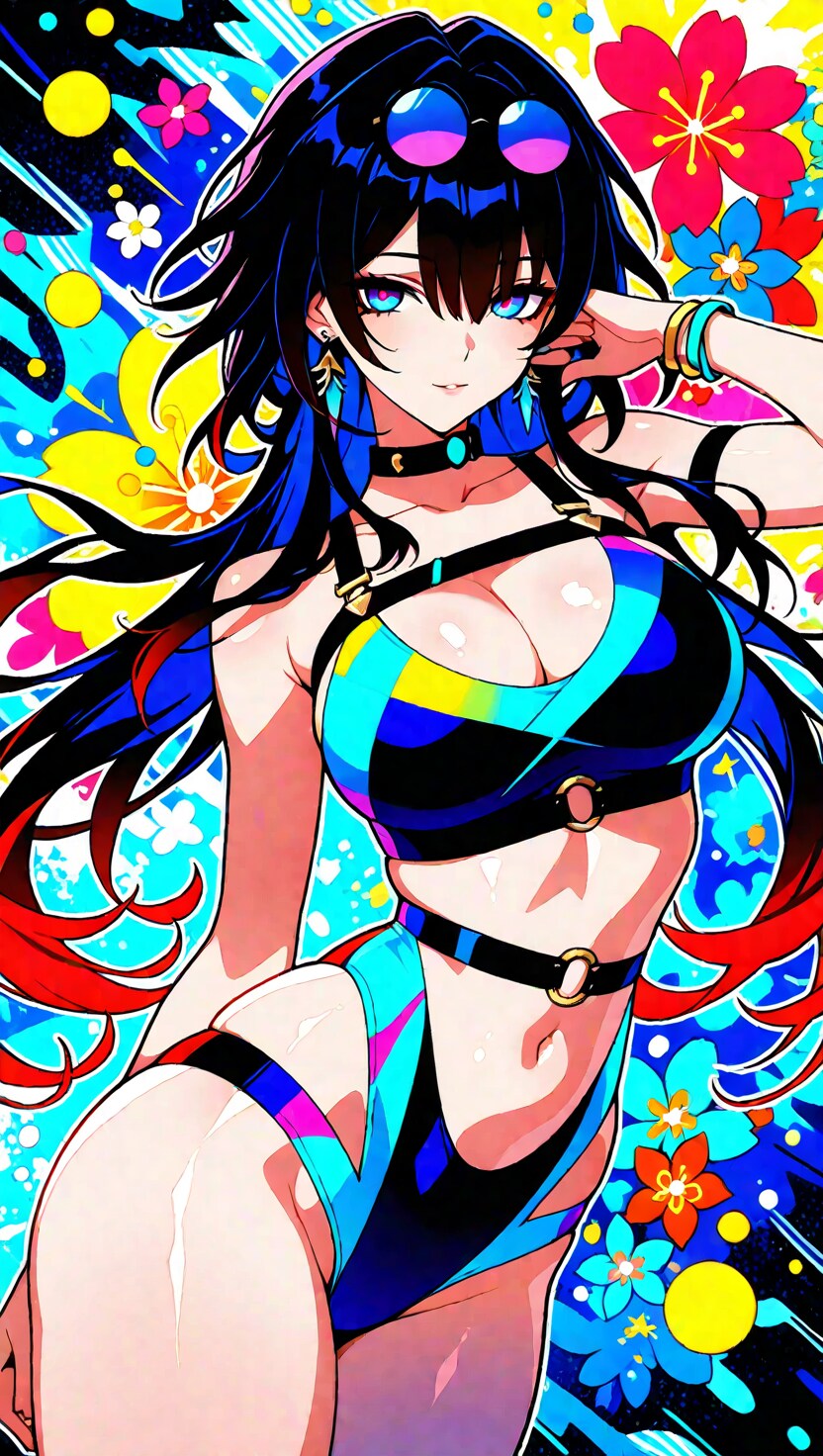 スタイリッシュな水着美女2