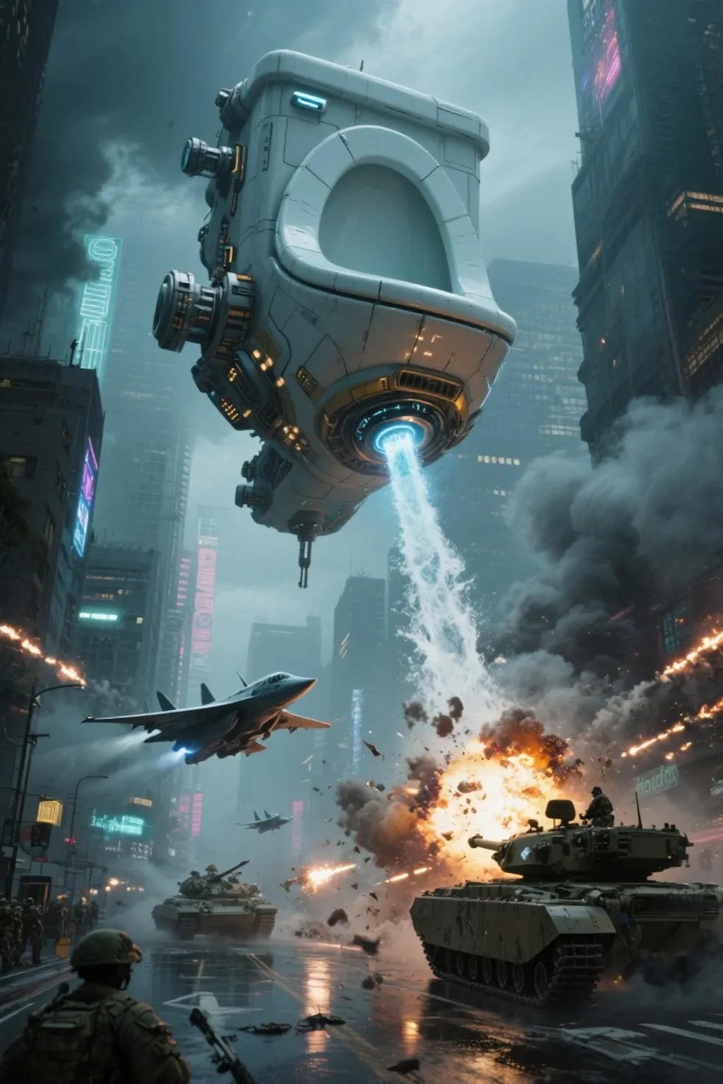 温水洗浄エイリアン