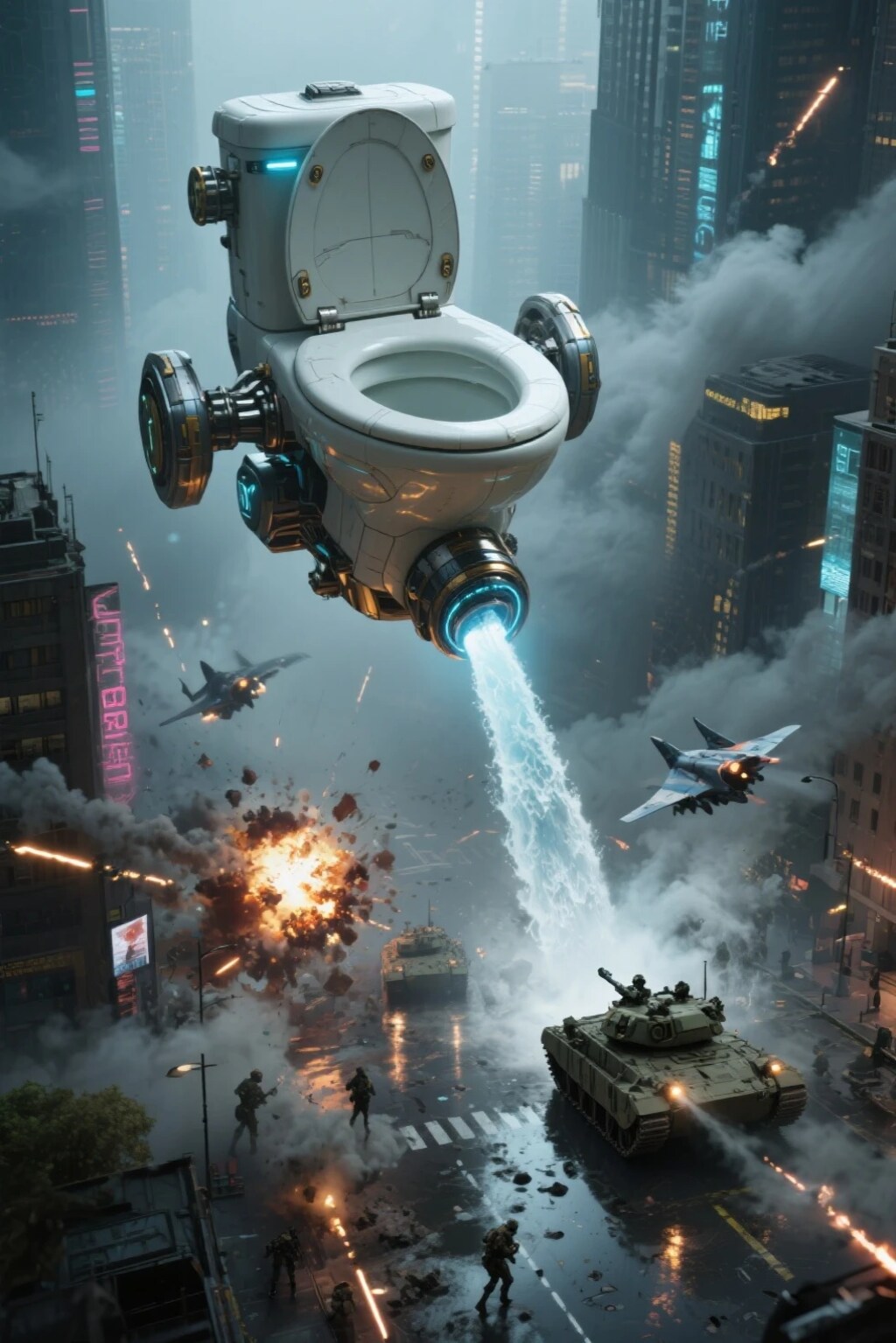 温水洗浄エイリアン