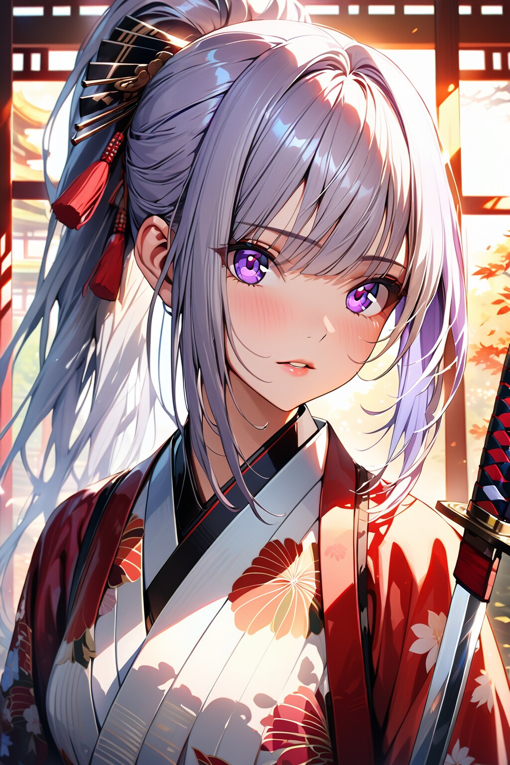 （５５０HQ）銀髪ちゃんサムライ