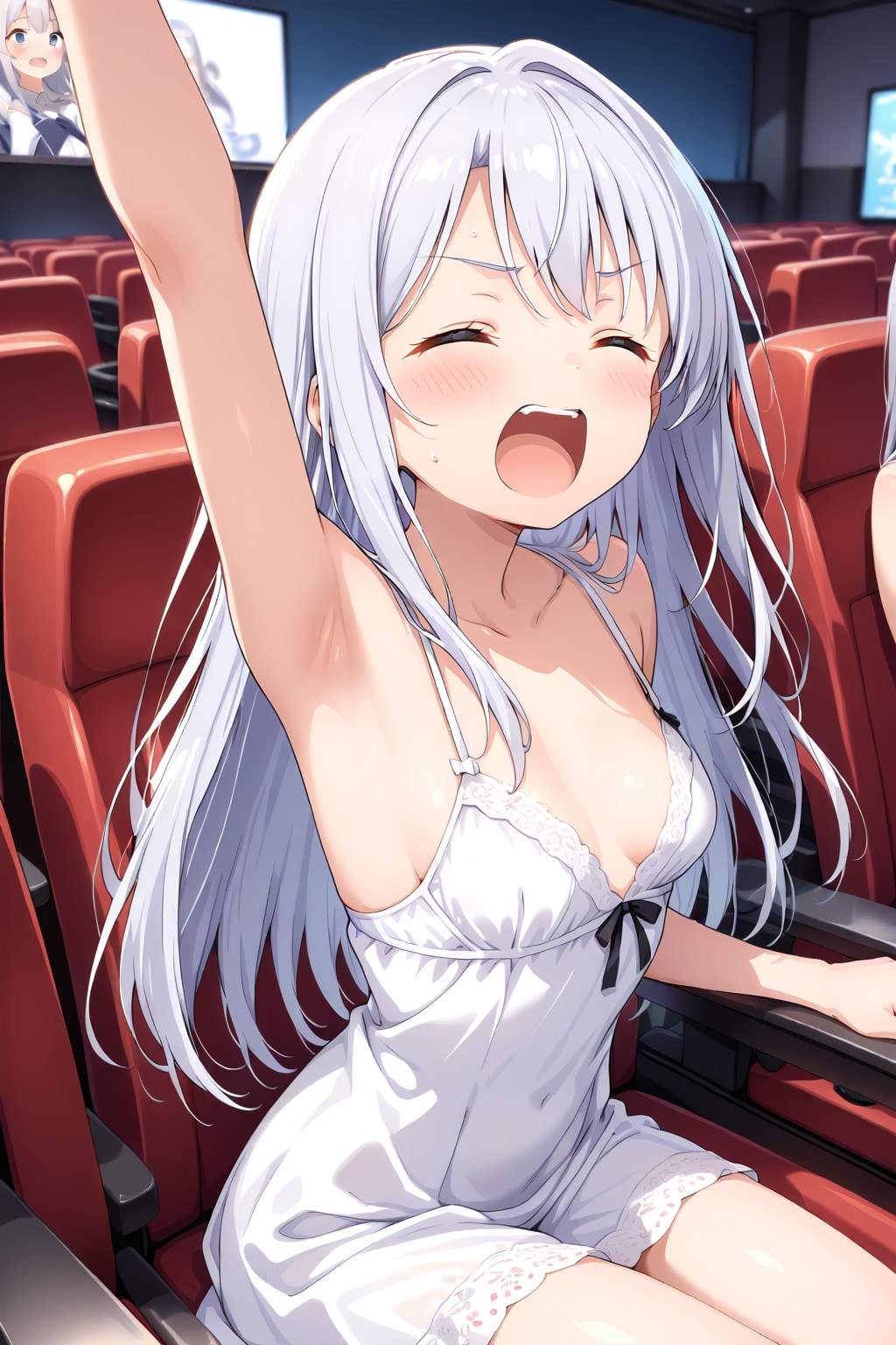 うちの子達と映画館デート♡