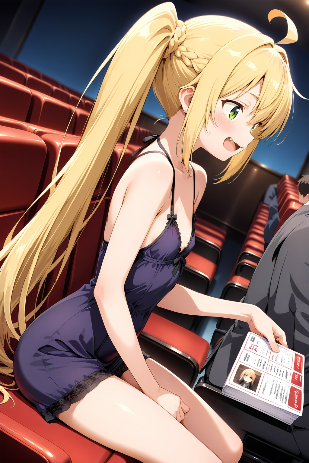 うちの子達と映画館デート♡