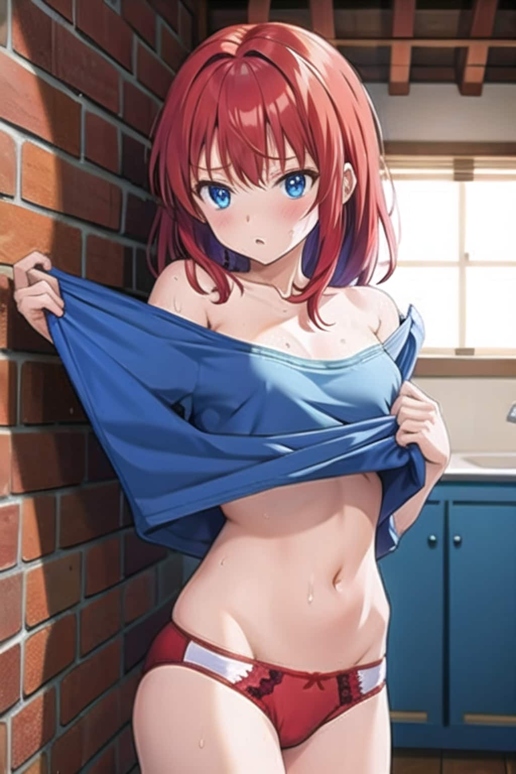 脱ぎかけてるようでそうでもないセット