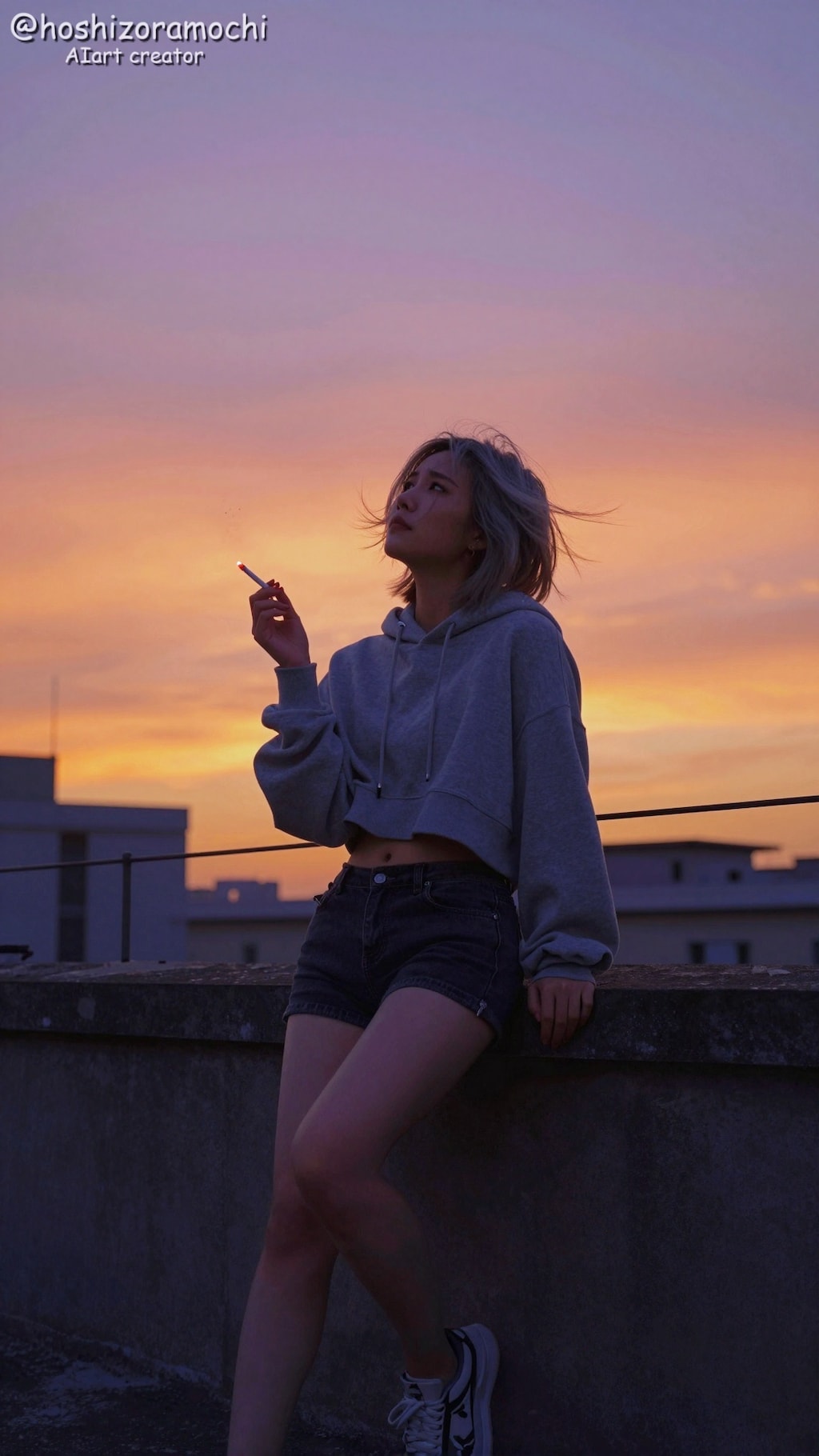 屋上の夕暮れとセンチメンタル