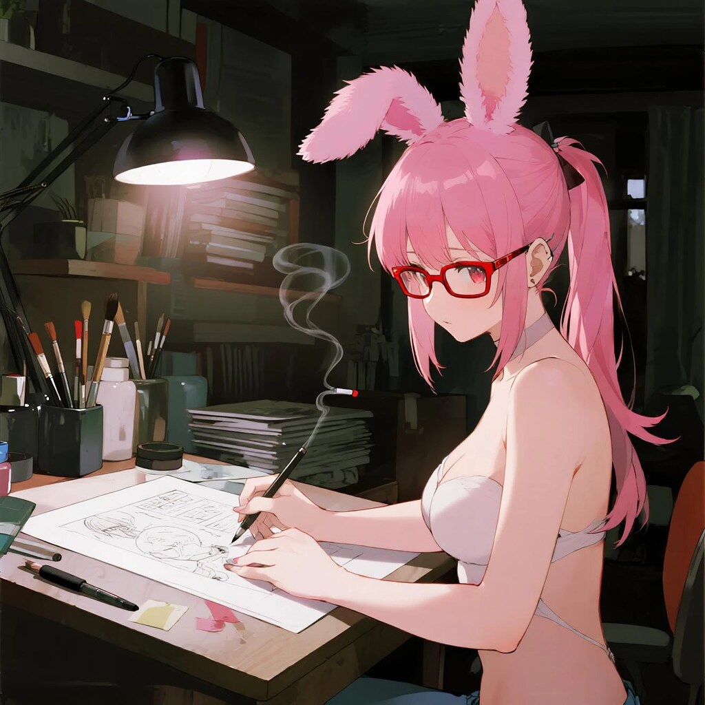 兎耳セツナ～お絵描き配信やるね～♪～