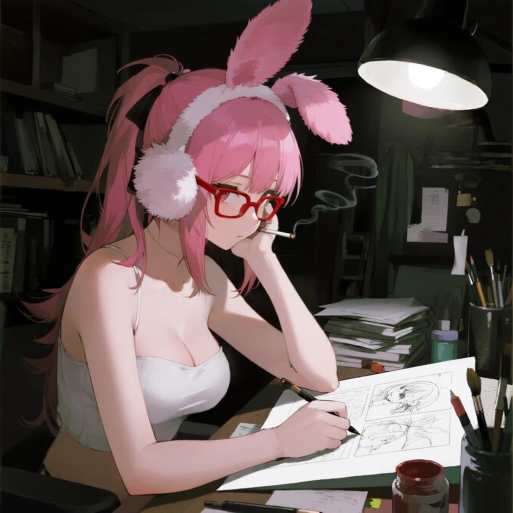 兎耳セツナ～お絵描き配信やるね～♪～