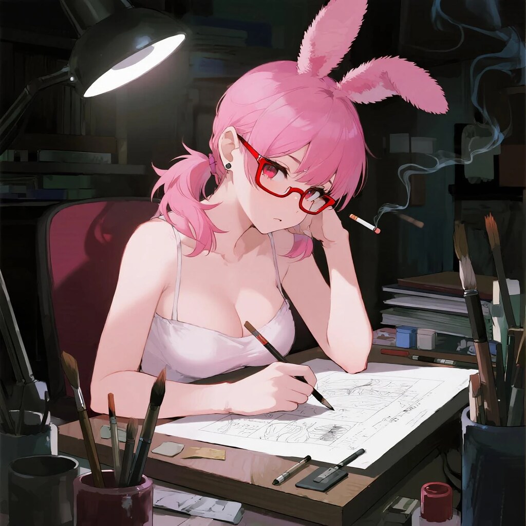 兎耳セツナ～お絵描き配信やるね～♪～