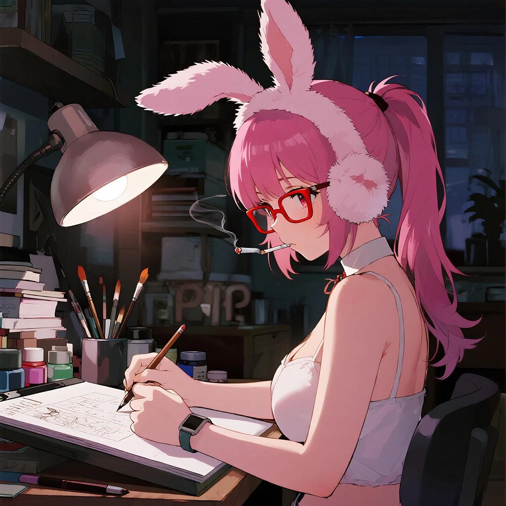 兎耳セツナ～お絵描き配信やるね～♪～
