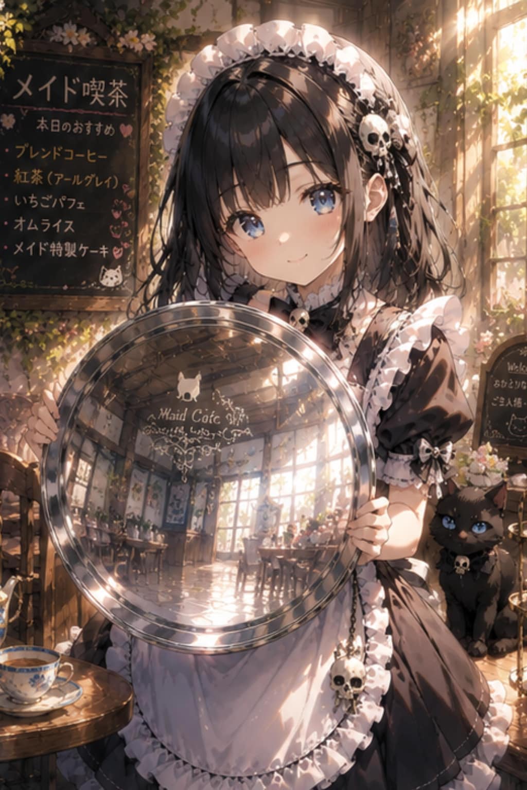 月下の冥土喫茶