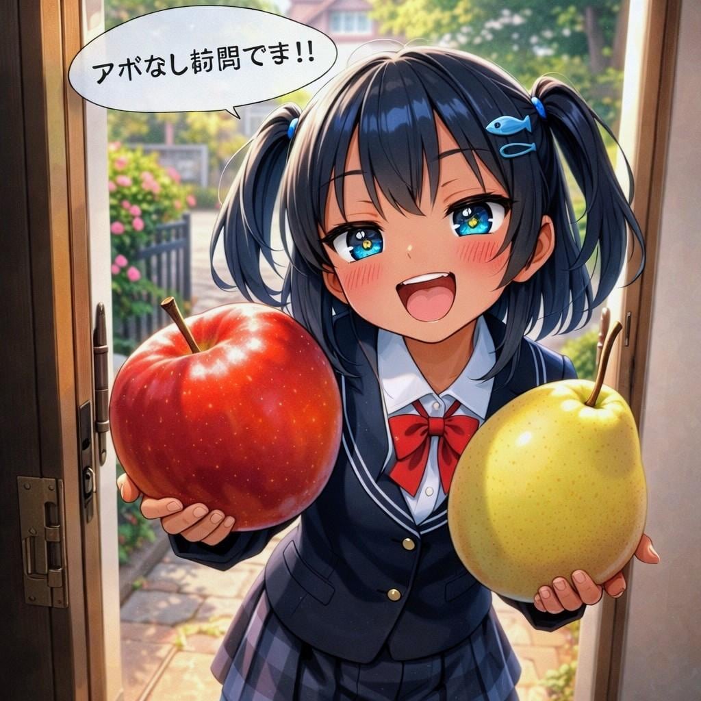 アポなし訪問してくるこなつちゃん