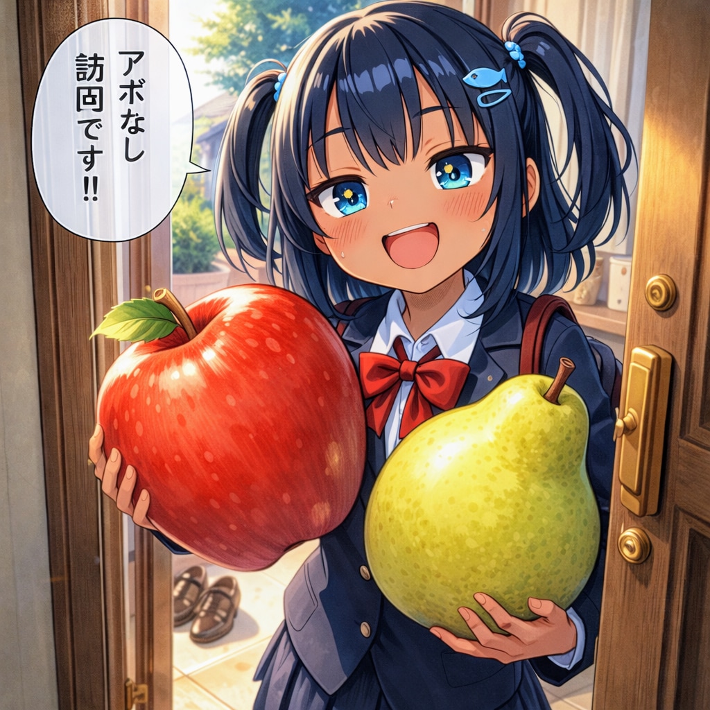 アポなし訪問してくるこなつちゃん