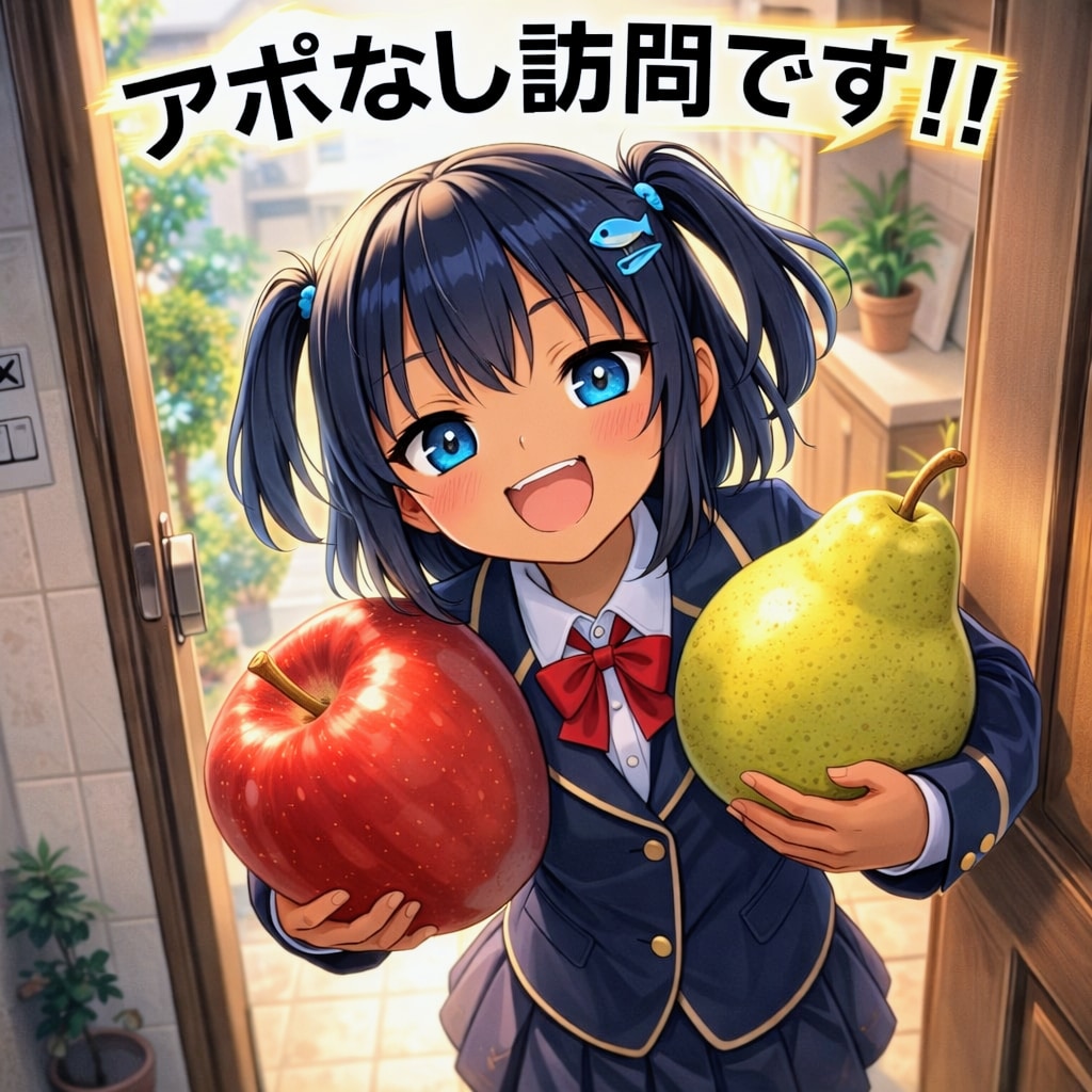 アポなし訪問してくるこなつちゃん