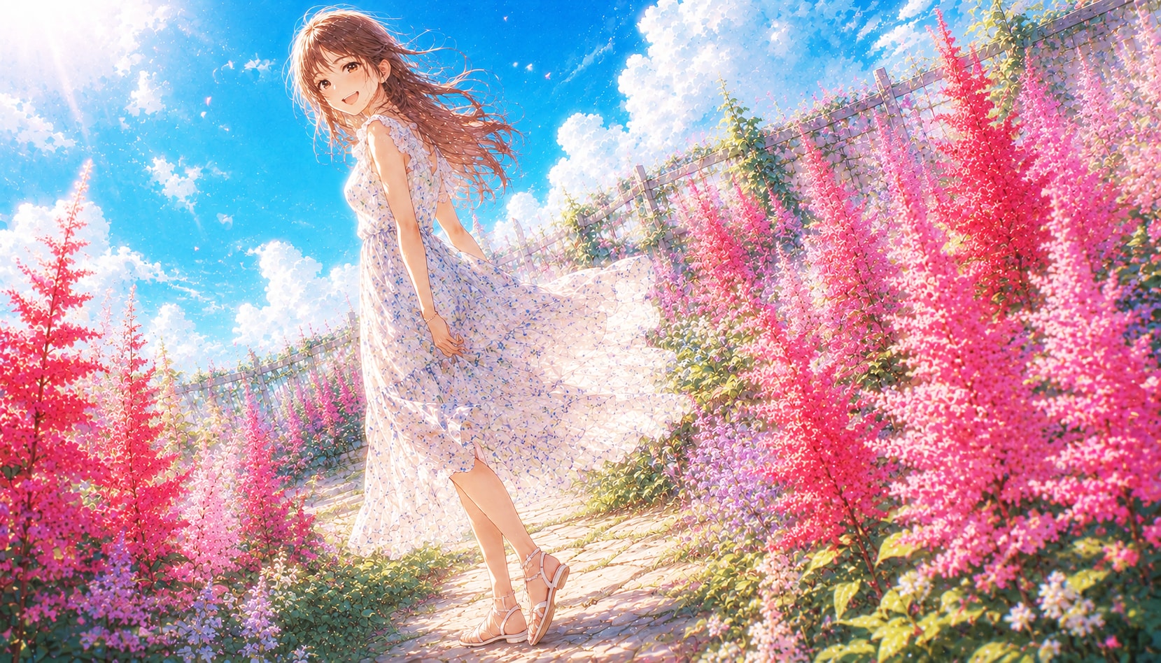 誕生花　0621 アスチルベ