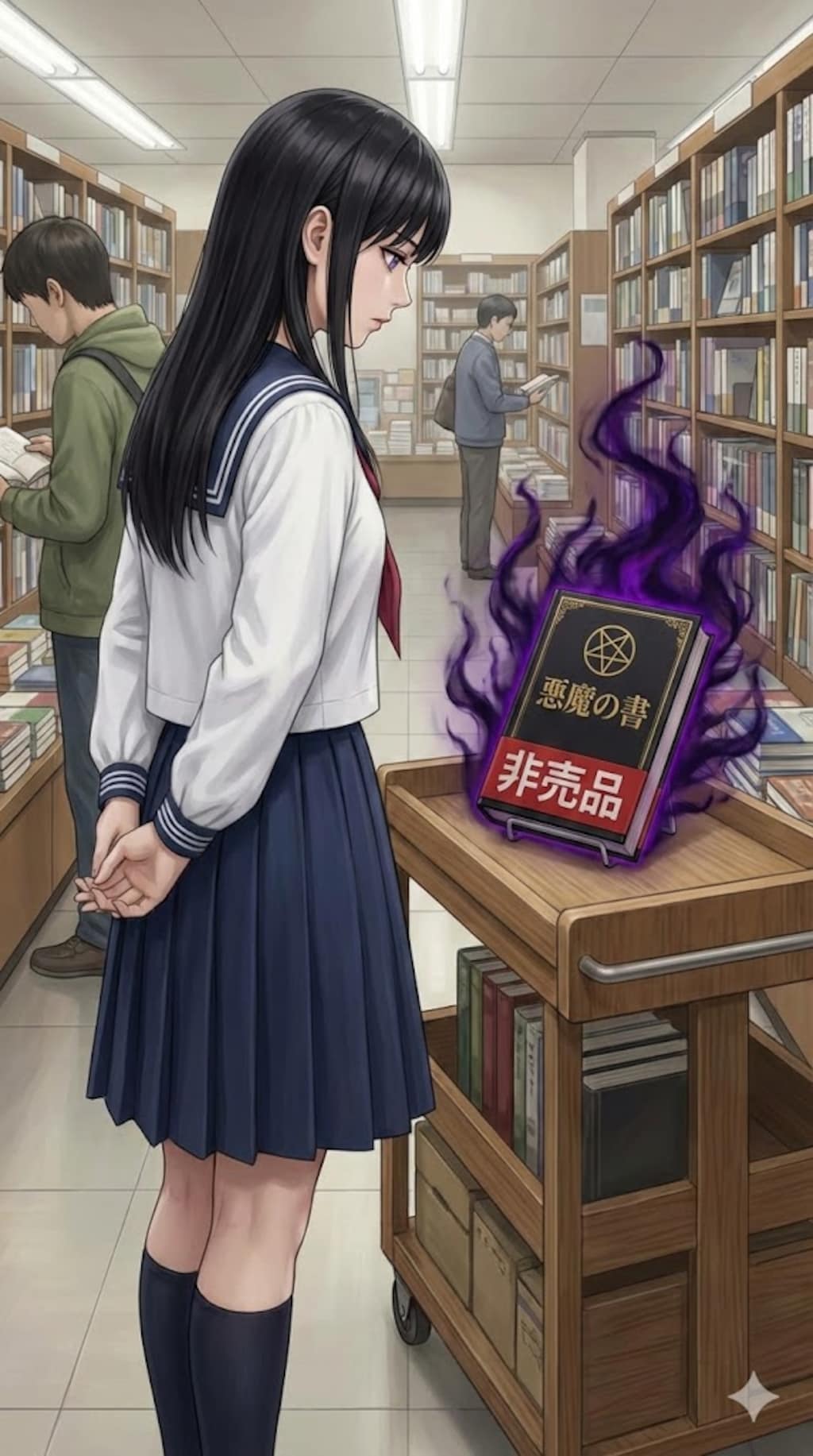 危険なオーラを放つ悪魔の書