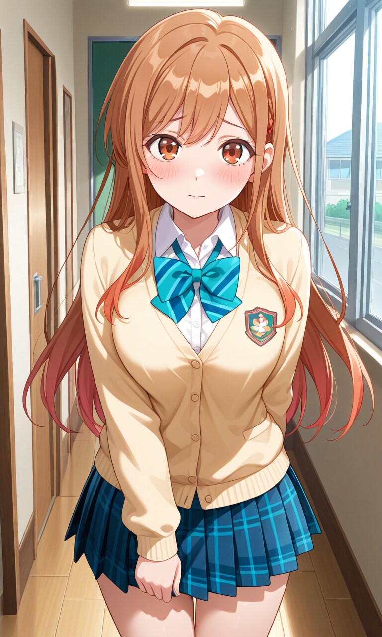 照れ屋な彼女