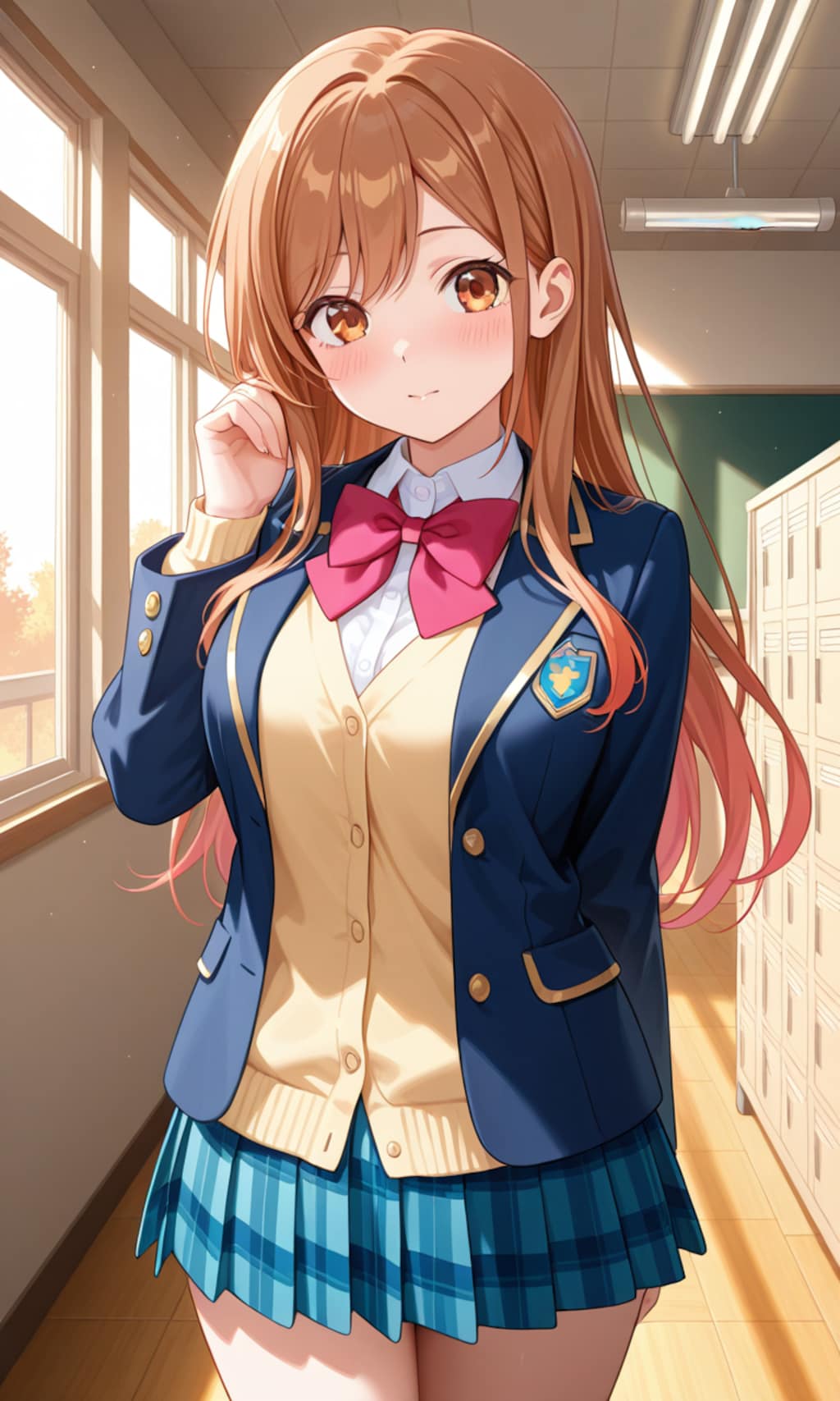 照れ屋な彼女